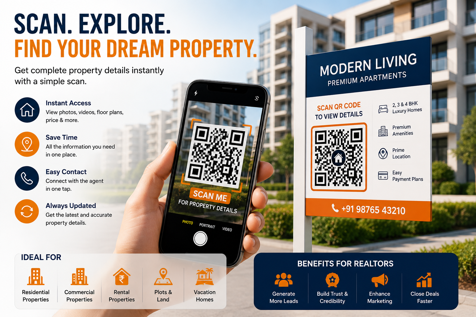 How Real Estate Agents Use QR Codes to Sell Properties Faster